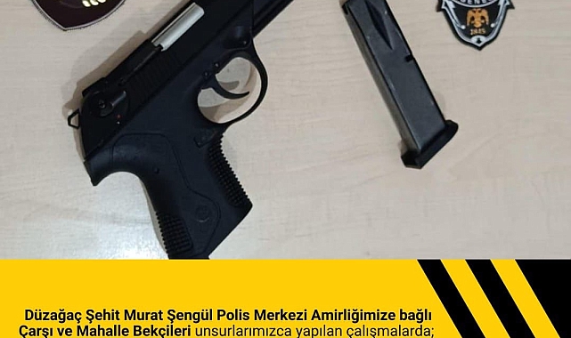 Polis Bingöl'de ruhsatsız silah ve uyuşturucu ele geçirildi