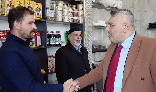 Sadıkoğlu, Eskimalatya esnafıyla bir araya geldi