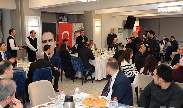 Şehit aileleri ve gaziler onuruna iftar programı düzenlendi