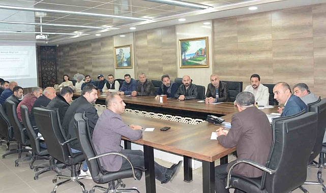 Tatvan'da "Kırsal Kalkınma Yatırımları Hibe Destek Programı" toplantısı düzenlendi