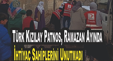 Türk Kızılay Patnos, Ramazan Ayında İhtiyaç Sahiplerine Destek Olmaya Devam Ediyor