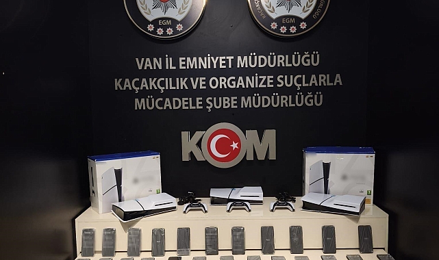 Van'da gümrük kaçakçılığı operasyonları
