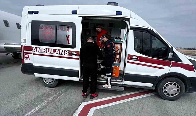 Van'da kalp hastası bebek ambulans uçakla İstanbul'a sevk edildi