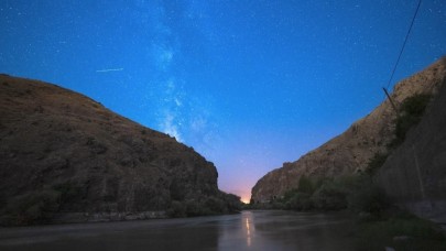 Erzincan’da yıldızların muhteşem görsel şöleni