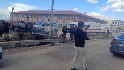 Erzurum’da trafik kazası: 1 yaralı