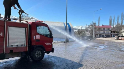 Posof’ta bahar temizliği