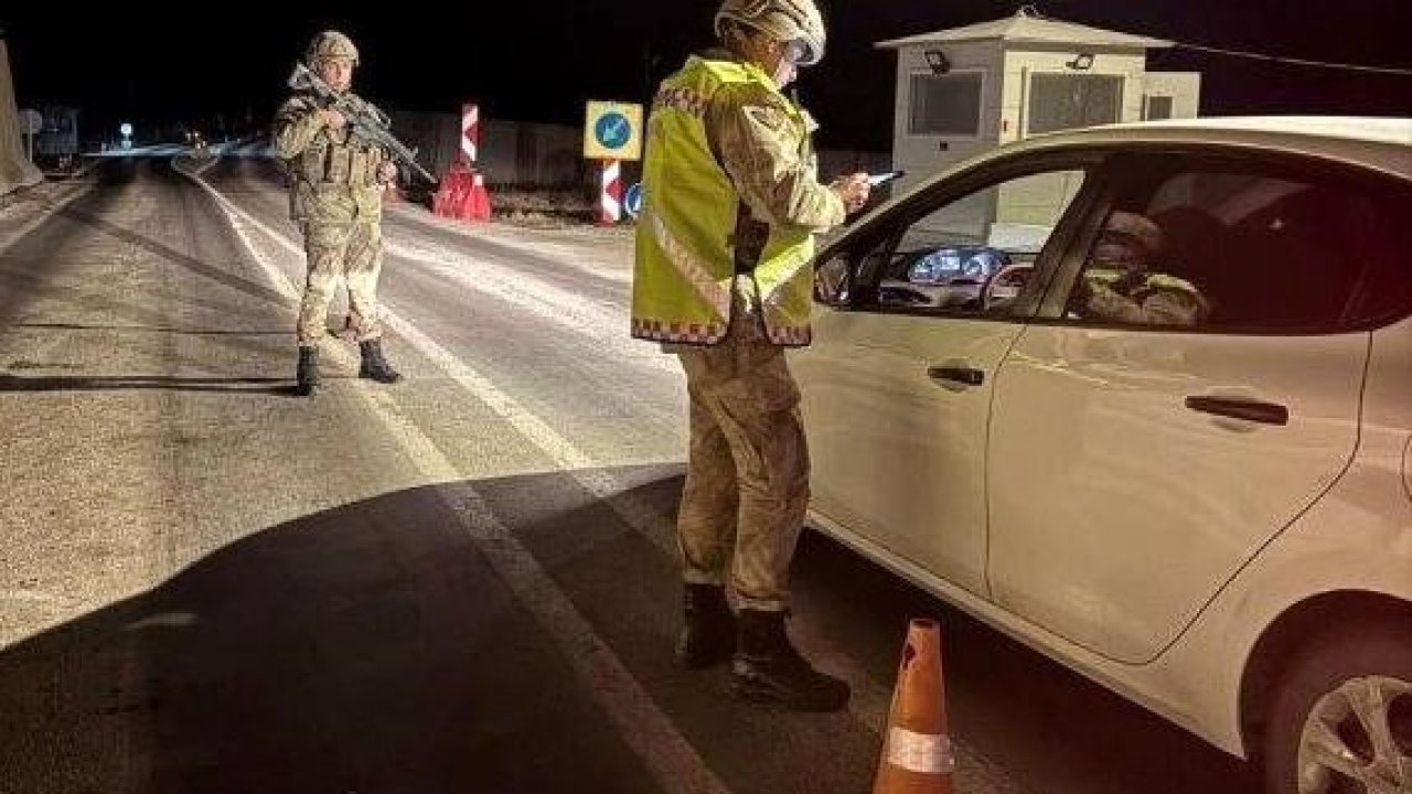 Erzincan'da 4 bin 568 jandarma bayram boyunca mesai yaptı