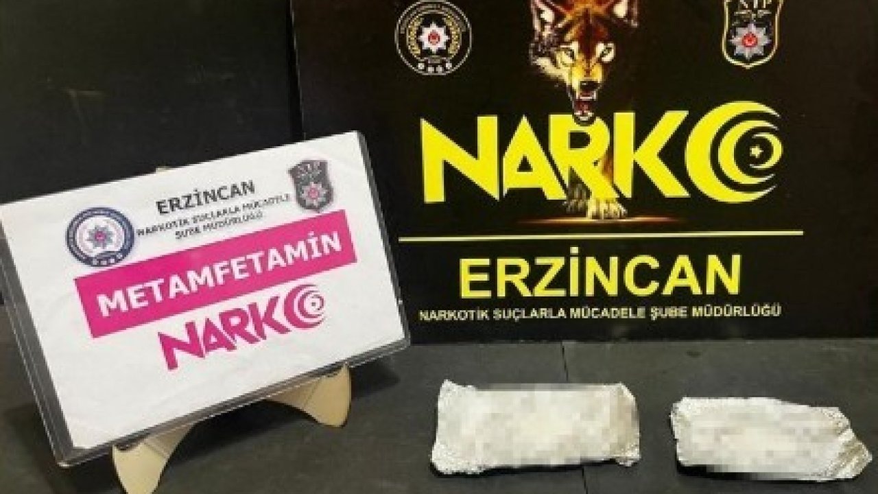 Erzincan’da uyuşturucu madde ele geçirildi