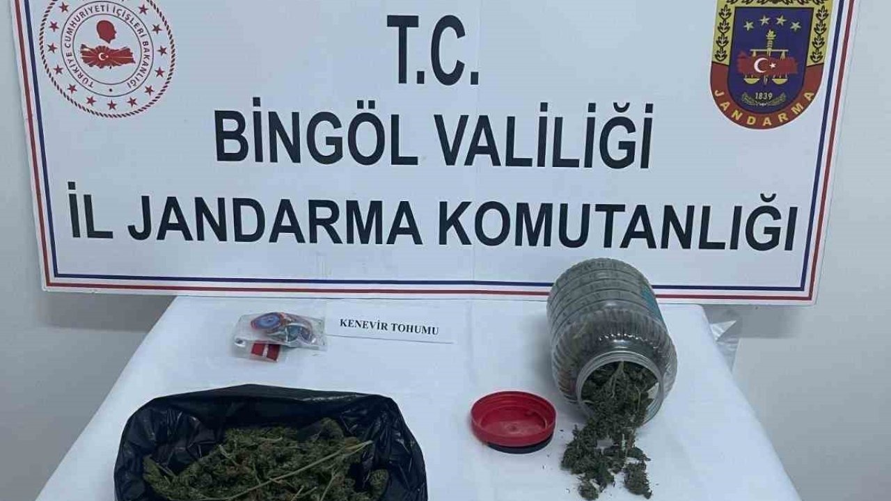 Bingöl’de uyuşturucu operasyonu