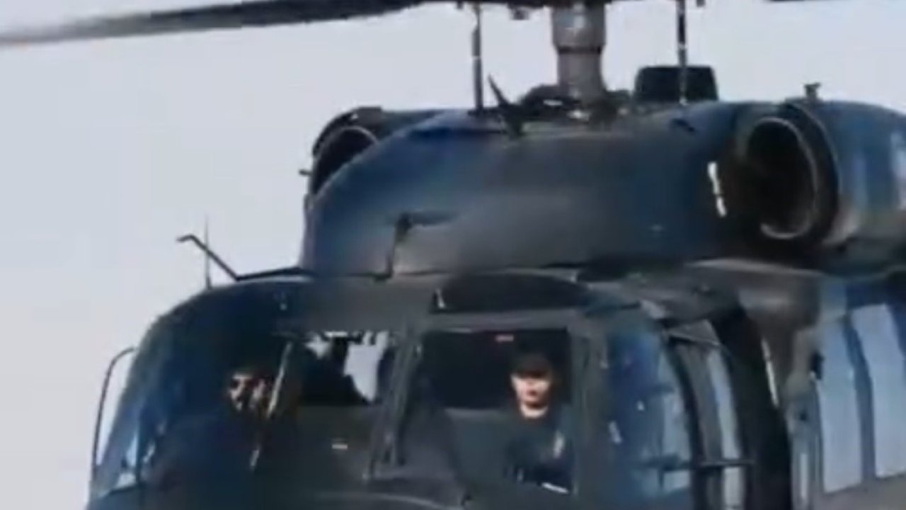 Van’da helikopter 2 aylık bebek için havalandı