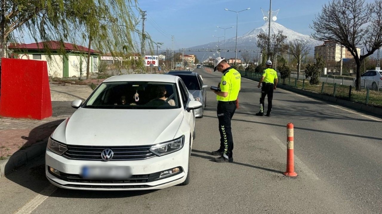 Iğdır’da trafik denetimleri sıklaştırıldı
