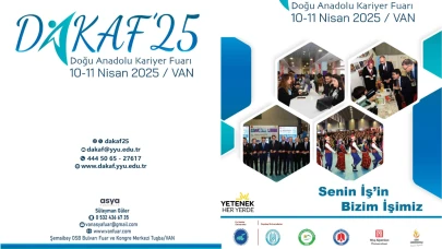 Van’da Doğu Anadolu Kariyer Fuarı DAKAF’25 Gençlerin Geleceğine Işık Tutuyor