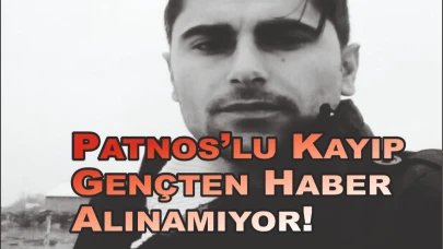 Patnos’lu Kayıp Gençten Haber Alınamıyor
