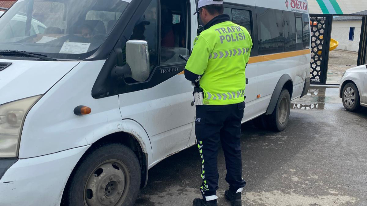 Ağrı’da Bayram Tatili Sonrası Okul Servislerine Sıkı Denetim