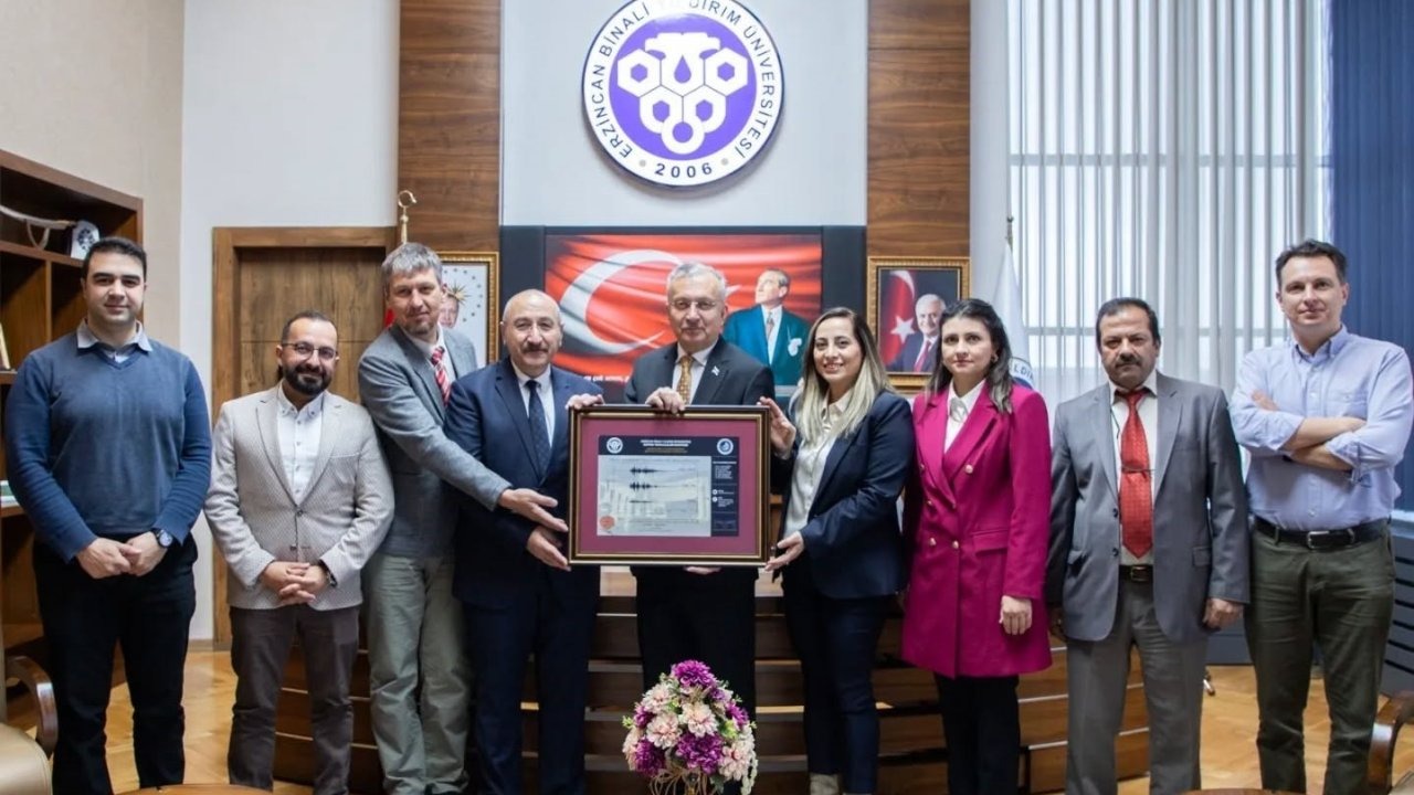Erzincan Binali Yıldırım Üniversitesinde Deprem Teknolojileri Enstitüsü’nden tarihi ilk kayıt