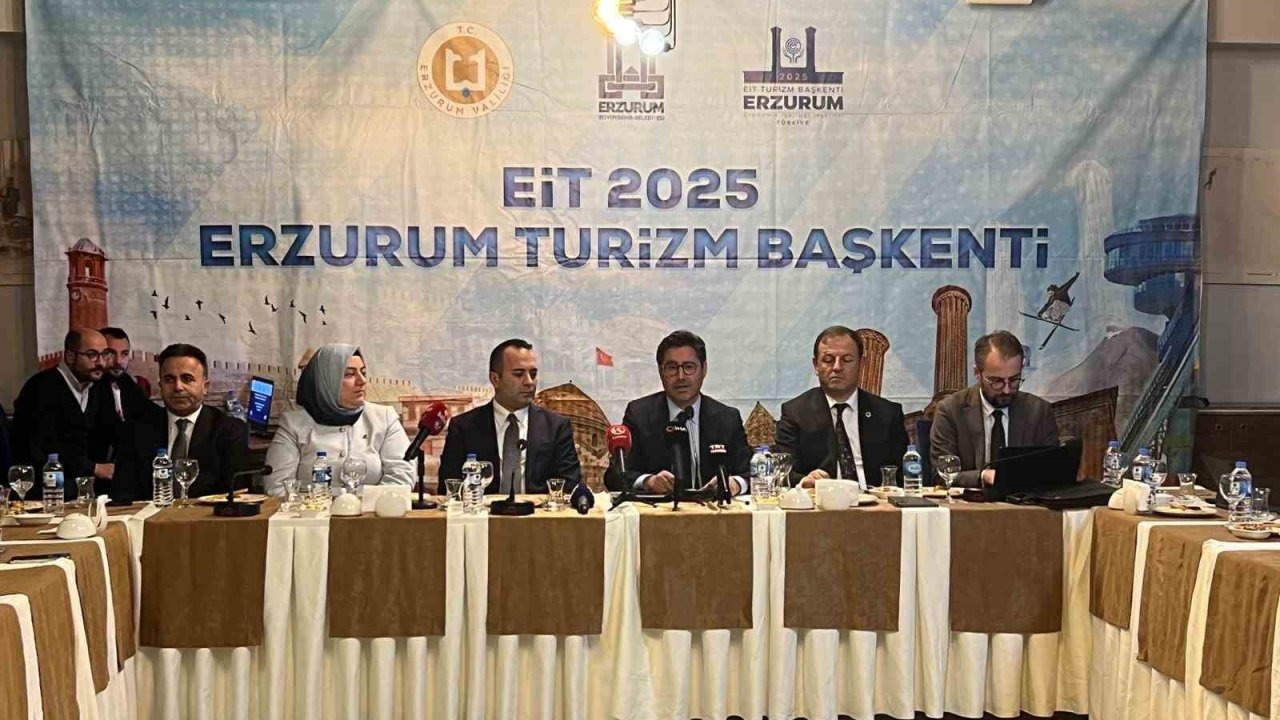 Erzurum’da 2025’de "EİT Turizm Başkenti" rüzgarı esecek