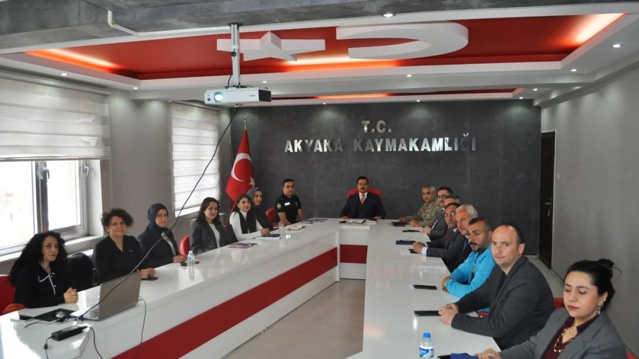Kaymakam Demirtaş  kurum amirleriyle buluştu