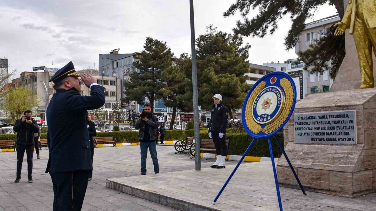 Van’da Türk Polis Teşkilatının 180. yılı kutlandı