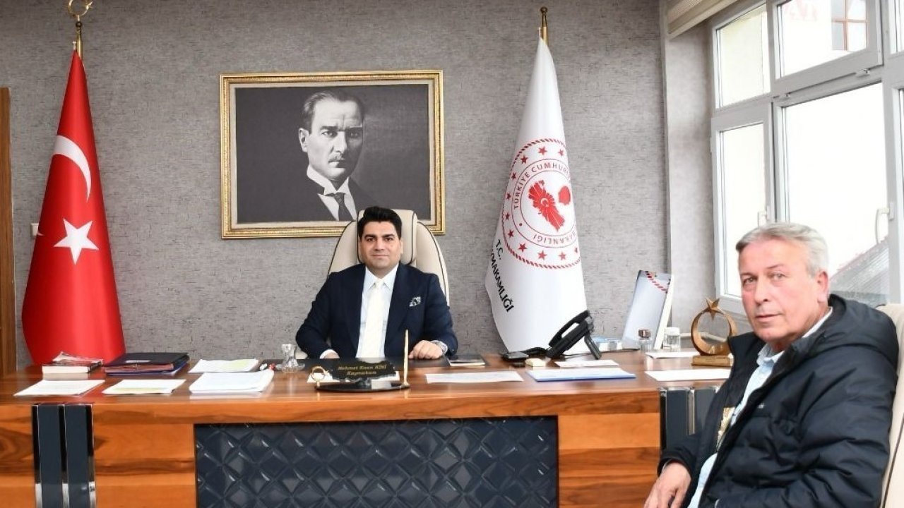 Aydın’dan Olur Kaymakamı’na nezaket ziyareti