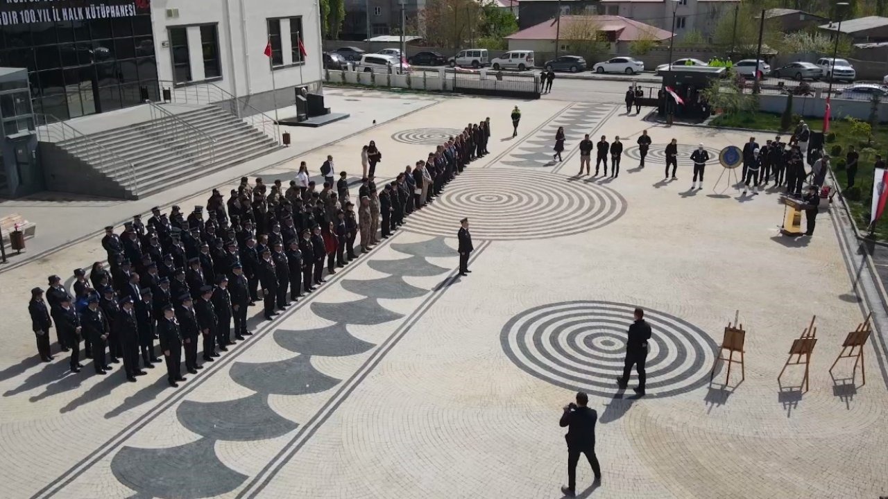 Iğdır’da Türk Polis Teşkilatı’nın 180’inci yılı kortejle kutlandı