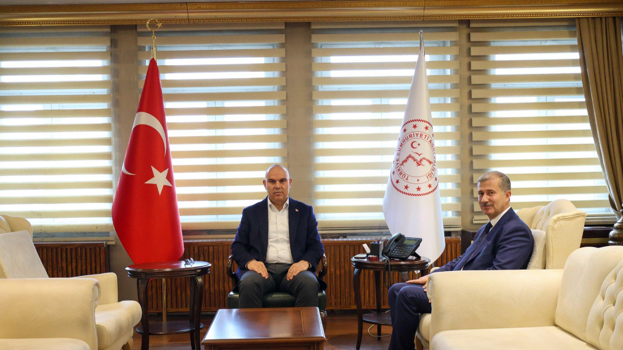 AİÇÜ Rektörü İlhami Gülçin’den Vali Mustafa Koç’a Ziyaret
