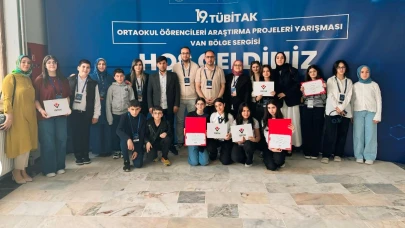 Ağrı BİLSEM öğrencileri TÜBİTAK’ta bölge birinciliği kazandı