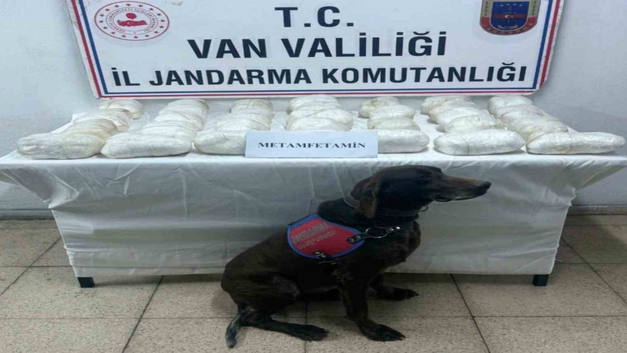 Jandarma ekipleri 31 kilo metamfetamin ele geçirdi