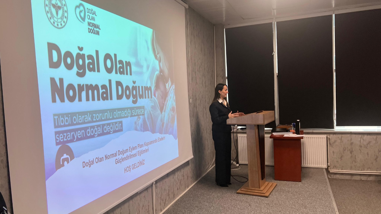 Ağrı’da Normal Doğum Eylem Planı Kapsamında Eğitim Düzenlendi