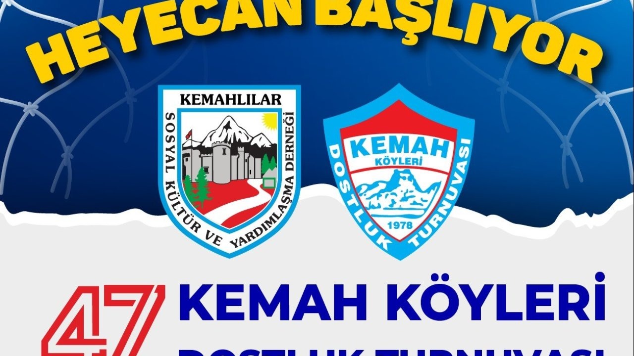 47. Kemah Köyleri Dostluk Turnuvası heyecanı başlıyor