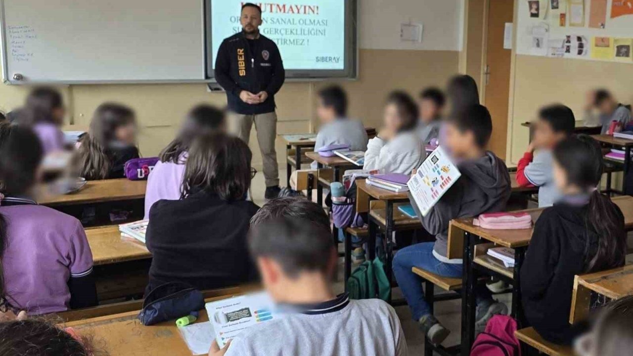 Öğrencilere siber güvenlik eğitimi