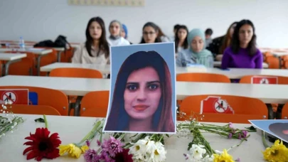 Erzurum'da eşi tarafından otomobilde boğularak öldürülen Hatice’nin sınıfında yas
