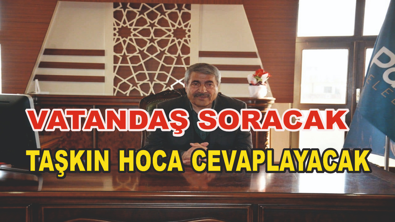 Patnos Belediye Başkanı Abdulhalik Taşkın halk buluşmalarına başlıyor: İlk Adres Süphandağı Mahallesi