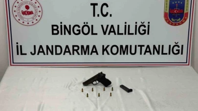 Polis ruhsatsız silah ele geçirdi