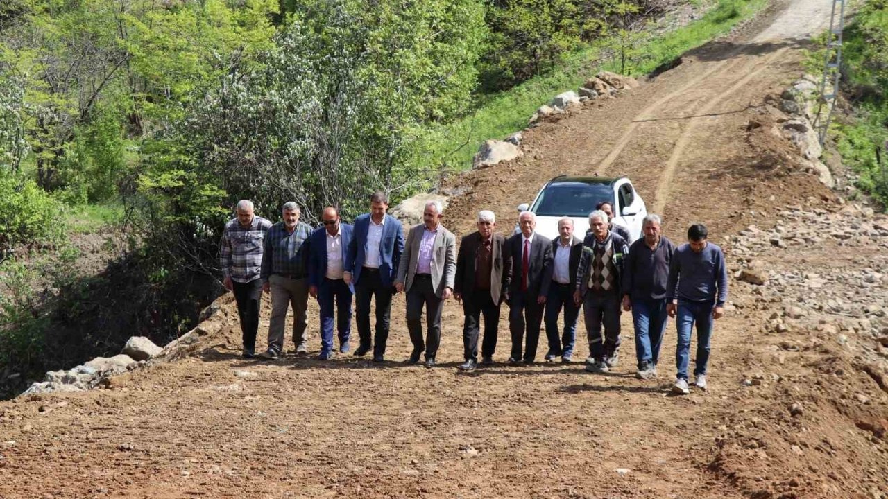 Köyde ulaşım çilesi bitiyor