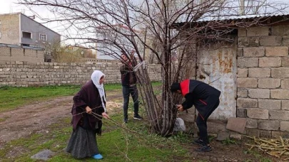 Ağrı’da Meyve Bahçelerinde Budama ve Aşılama Çalışmaları Başladı