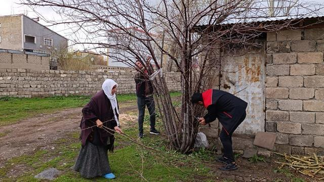 Ağrı’da Meyve Bahçelerinde Budama ve Aşılama Çalışmaları Başladı