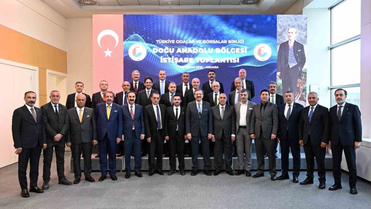 BİNTSO Başkanı Çintay, Doğu Anadolu Başkanlar Toplantısına katıldı