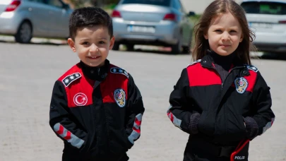 Erciş’te 23 Nisanda Çocuklar Polis Oldu