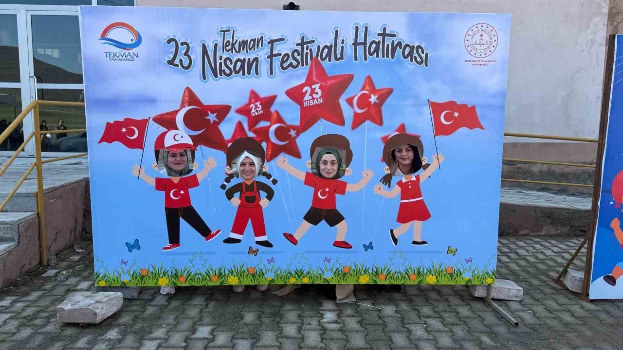 Tekman’da 23 Nisan coşkusu festivale dönüştü