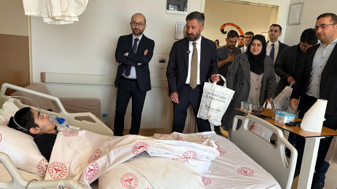 Ağrı İl Başkanı Yıldız’dan 23 Nisan’da Anlamlı Ziyaret