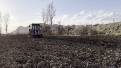 Erzincan’da patatesin toprakla buluşma yolculuğu başladı