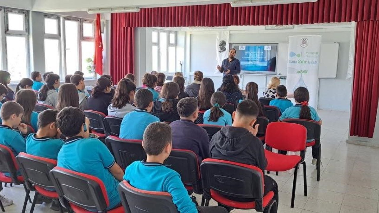Ulalar Ortaokulu’nda "Su Verimliliği ve Suyun Önemi" semineri gerçekleştirildi