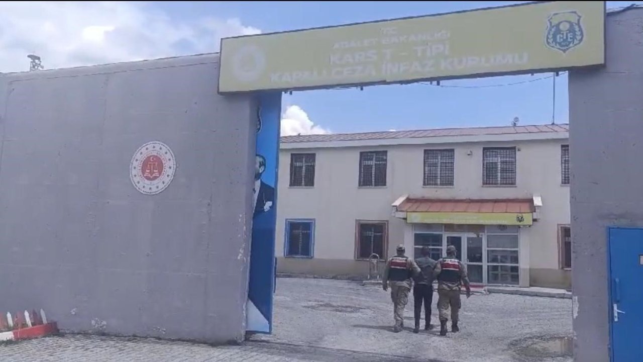 Kars’ta kesinleşmiş hapis cezası bulunan 1 kişi yakalandı
