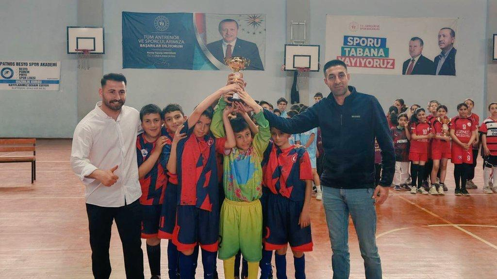 Patnos’ta Küçükler Futsal Turnuvası Sona Erdi