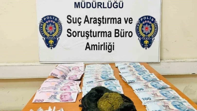 Kars'ın Sarıkamış ilçesinde uyuşturucu ele geçirildi