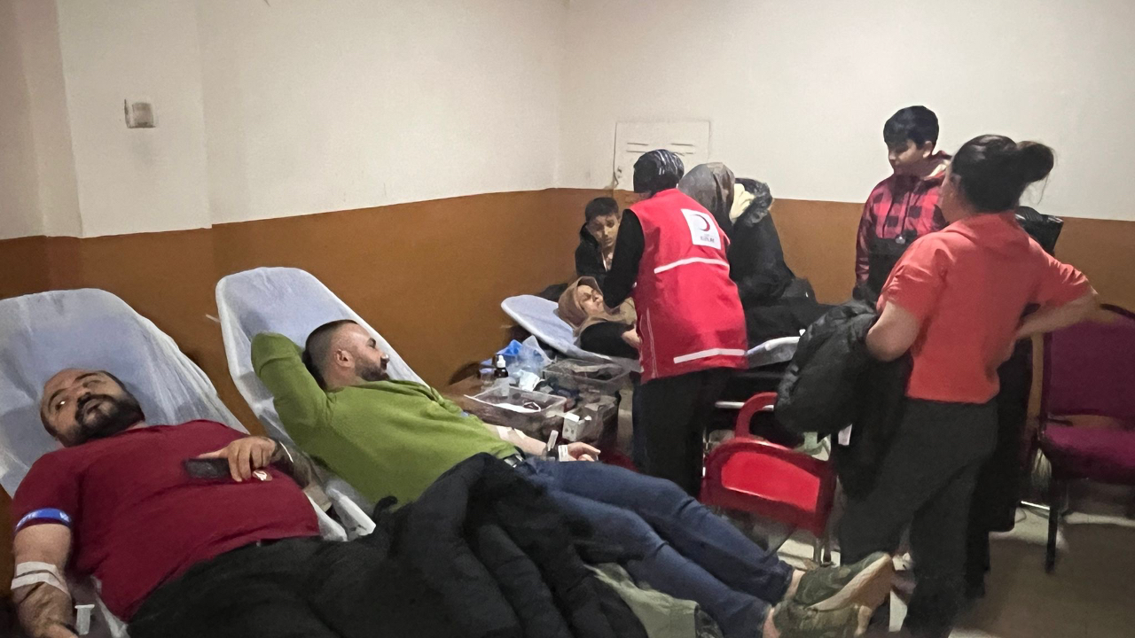 Ağrı'da çocuklar anlattı, aileler kan bağışına koştu