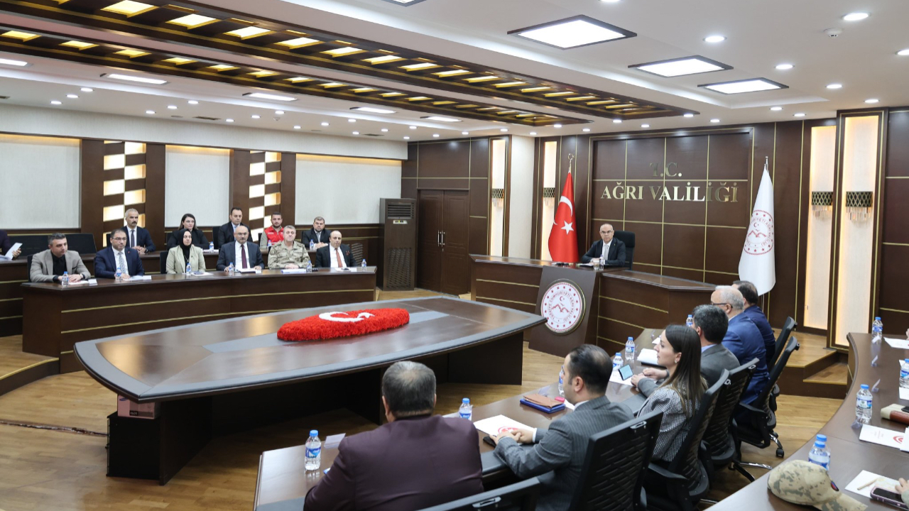 Ağrı’da Çocuk Koruma Kanunu Koordinasyon Toplantısı Yapıldı
