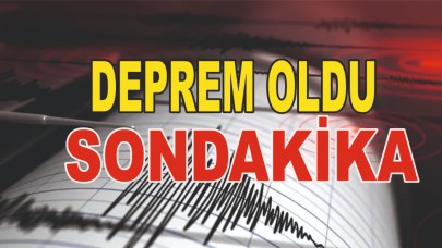 3.7 Büyüklüğünde Deprem!