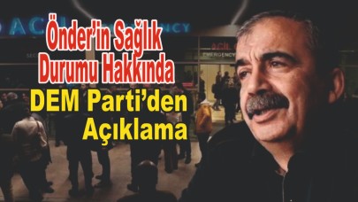Sırrı Süreyya Önder’in Sağlık Durumu Hakkında DEM Parti’den Açıklama