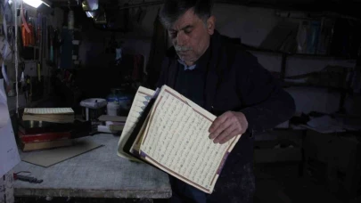 Aşınmış kitaplara 45 yıldır hayat veriyor